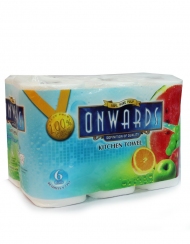 Onwards - Kitchen Towel 6 Rolls X 70Sheets