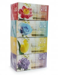 KCA - Bouquet Box Tissues 4 Boxes x 170 Sheets
