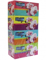 Onwards - Orchid Box Tissue 4 Boxes x 200Sheets