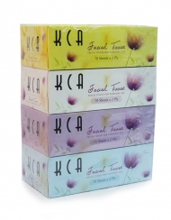 KCA - Box Tissues 4 Boxes x 70 Sheets