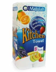 Majulah - Kitchen Towel 8 Rolls X 70Sheets