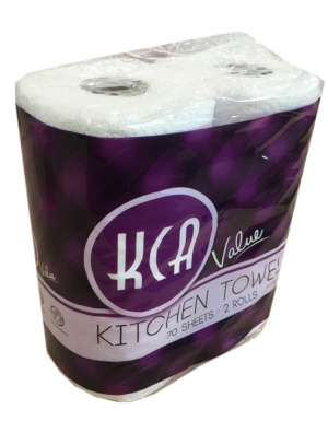 KCA - Value Kitchen Towel <br/> 2 Rolls x 70Sheets