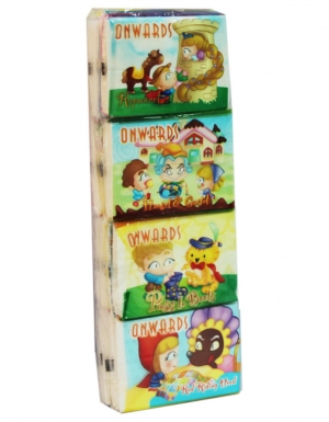 Onwards - Story Packet Tissue<br/> 12 Packs x 8 Sheets