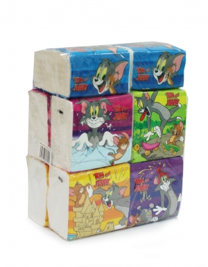 Onwards - Tom & Jerry Mini Travel <br/>10 Packs x 150 Sheets