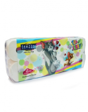 Onwards - Tom & Jerry Bathroom Tissue <br/>10 Rolls x 400 sheets
