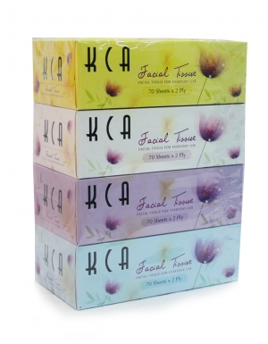 KCA - Box Tissues <br/>4 Boxes x 70 Sheets