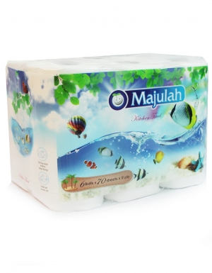 Majulah - Kitchen Towel <br/>6 Rolls X 70Sheets